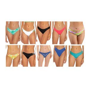 NWT Becca Women Assorted Style Bikini Bottom Multicolor Sz XS-2X $70 12HL397